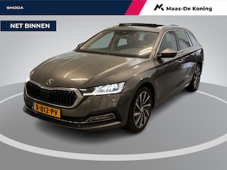 Skoda Octavia combi 1.0 TSI 110pk DSG Business Edition Plus · Panoramadak · Apple/Android Car Play · Stoelverwarming · Matrix LED · 18'' Inch · Garantie t/m 25-01-2028 of 100.000km