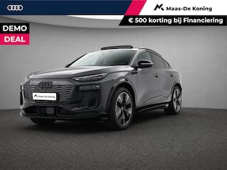 Audi Q6 e-tron S edition performance 306pk 100 kWh · SOH 97,8% · Panoramadak · Wegklapbare Trekhaak · 360 Camera · Stoelverwarming voor+achter · Bijrijder Display · 19'' Inch · Garantie t/m 10-08-2030 of 100.000km