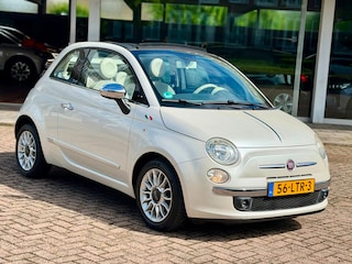 Fiat 500 1.2 Lounge|Origineel Nederlands|Parelmoer wit|Prachtig!