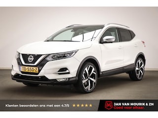 Nissan Qashqai 1.2 Tekna + | PANORAMADAK | LEDER | STELVERWARMING | DAB | 360 CAMERA | TREKHAAK