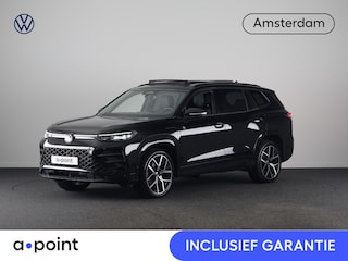 Volkswagen Tayron 1.5 eHybrid R-Line Edition 272 pk Automaat (DSG) | Verlengde garantie | Navigatie | Panoramadak | Trekhaak (wegklapbaar) | Parkeersensoren (Park assist) | Achteruitrijcamera | Black Style pakket | R-Line |