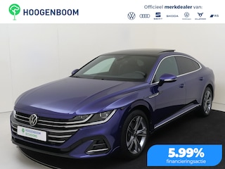 Volkswagen Arteon 1.4 TSI eHybrid R-Line Business+ | SoH 88% | Panoramadak | Lederen kuipstoelen | Standkachel | Trekhaak | Head-up display | Adaptieve demping | 360 camera | Parkeerassistent |