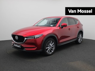 Mazda CX-5 2.0 Skyactiv-G 163 Aut Skycruise | Automaat | Navigatie | Schuifdak | Leder | Climate Control | Apple Carplay / Android Auto | 360 Camera | Bose | Stoelverwarming / Koeling | Head up Display | Elek. Achterklep | Lichtmetalen Velgen |