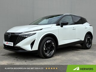 Nissan Qashqai 1.3 MHEV Xtronic N-Connecta / Fabrieksgarantie t/m 04-2028 / Cold Pack / Pack Easy / Panoramadak /
