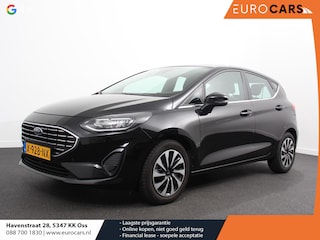 Ford Fiesta 1.0 125pk Titanium Navigatie Climate control Led Parkeer sensoren Lichtmetalen velgen Cruise Control Stoelverwarming Bluetooth