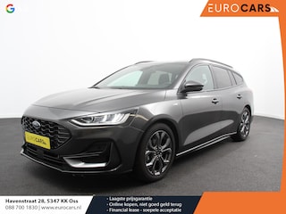 Ford Focus Wagon 1.0 EcoBoost Hybrid 155pk Automaat ST Line Navigatie Cruise Control Parkeer sensoren Lichtmetalen Velgen Extra Getint Glas