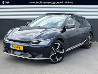 Kia EV6 Plus Advanced 77.4 kWh Schuif/kanteldak, Nieuw geleverd en dealeronderhouden, Stoelkoeling- & verwarming, Achteruitrijcamera, Lederen bekleding, BTW-auto