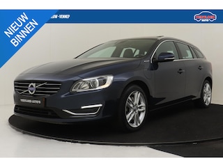 Volvo V60 D6 AWD PLUG-IN HYBRID SUMMUM -PANO.DAK|POWER-SEATS|ADAP.XENON|CAMERA|LEDER|RTI|HIGH.PERF.AUDIO|BLOKVERW.|17"|LAGE.KM