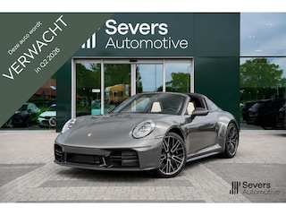 Porsche 911 3.0 Carrera 4S Targa | SportDesign Pakket | Sport Chrono Pakket | Adaptieve cruise control |  Liftsysteem | Sportuitlaat | Stoelventilatie | BOSE Surround-Sound-System |  Getinte HD-Matrix led-koplampen | Adaptieve sportstoelen 18-voudig |