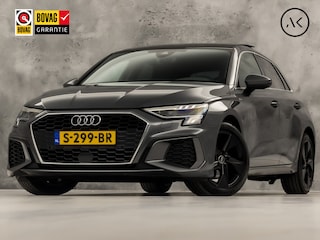 Audi A3 Sportback 30 TFSI S-Line Sport Automaat (SCHUIFDAK, 2X S-LINE, APPLE CARPLAY, PLAT S-LINE SPORTSTUUR, ADAPTIVE CRUISE, SPORTSTOELEN, GETINT GLAS, PARKEER ASSISTENT, NIEUWSTAAT)