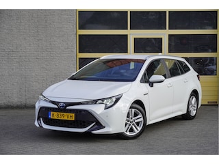 Toyota Corolla Touring Sports 1.8 Hybrid Automaat! Business BJ2021 Lmv 16" | Led V+A | Pdc | Achteruitrijcamera | App-Connect | Navi | Climate control | Cruise control | Zwarte hemel | Getint glas