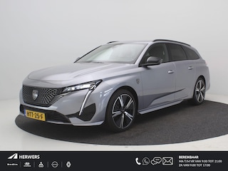 Peugeot 308 SW Hybrid 136 e-DCS6 GT Automaat / Apple Carplay Android Auto / Navigatie / Adaptief cruise control / Keyless Entry/Start / Rondomzicht camera / Lichtmetalen wielen 18“ /