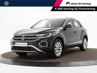Volkswagen T-Roc 1.5 TSI 150pk DSG Style · Camera · Dodehoeksensor · Apple/Android Car Play · Navigatie · Stuur & Stoelverwarming · 17'' Inch ·