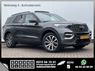 Ford Explorer 7-Pers 3.0 V6 PHEV ST-Line 7-Pers Pano Trekhaak Stoelverw+Ventilatie Massage EcoBoost