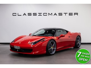 Ferrari 458 4.5 V8 Italia BTW auto, Rosso Corsa, Carbon, Origineel Duits (€ 206.570,25 Ex B.T.W) DEALER AUTO Dealer auto