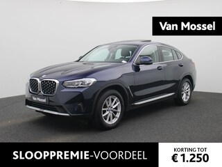 BMW X4 xDrive20i | TREKHAAK | LEER | PANO-SCHUIFDAK | 360 CAMERA | STOELVERWARMING | NAVIGATIE