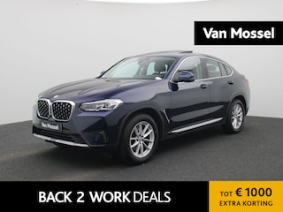 BMW X4 xDrive20i | TREKHAAK | LEER | PANO-SCHUIFDAK | 360 CAMERA | STOELVERWARMING | NAVIGATIE