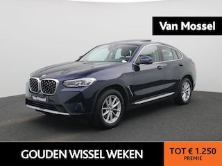 BMW X4 xDrive20i | TREKHAAK | LEER | PANO-SCHUIFDAK | 360 CAMERA | STOELVERWARMING | NAVIGATIE