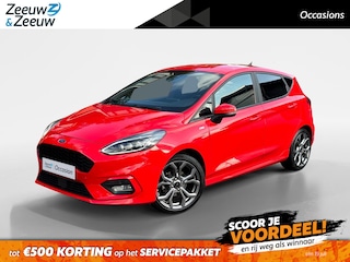 Ford Fiesta 1.0 EcoBoost ST-Line 125PK Automaat | Adaptieve Cruise Control | BLIS | Camera | Navigatie | Parkeersensoren Voor en Achter | Climate Control | Privacy Glass