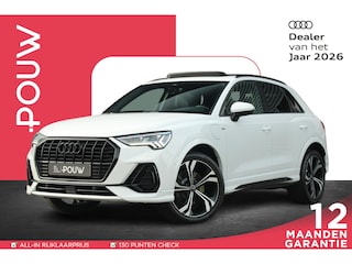 Audi Q3 45 TFSIe 245pk S edition | Panoramadak | Adaptief onderstel | Elektr. Voorstoelen | Stoelverwarming | Matrix Koplampen | Achteruitrijcamera | Ambient verlichting Plus