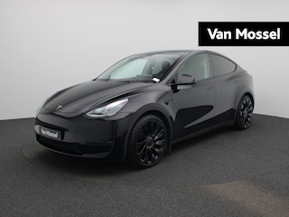 Tesla Model Y Performance AWD 75 kWh | PANORAMADAK | 360 CAMERA | LEER | ELEKTRISCH VERSTELBARE VOORSTOELEN | NAVIGATIE