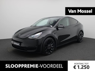 Tesla Model Y Performance AWD 75 kWh | PANORAMADAK | 360 CAMERA | LEER | ELEKTRISCH VERSTELBARE VOORSTOELEN | NAVIGATIE