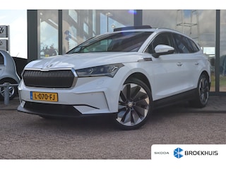 Skoda Enyaq 80 First Edition High | Achterbank verwarmd | Achteruitrijcamera | Apple Carplay/Android Auto|telefoonintegratie premium