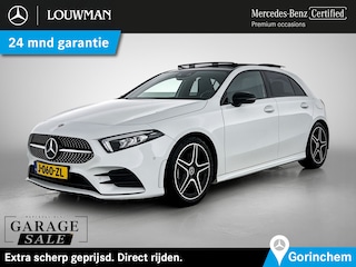 Mercedes-Benz A-klasse 180 AMG line | Night Pakket | Panorama Schuif-Kanteldak | Sfeerverlichting.  | Ledkoplampen. Inclusief 24 maanden MB Certified garantie voor Europa.