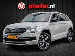 Skoda Kodiaq 1.5 TSI 150pk Aut. Sportline Business 7p. Trekhaak/ Stuur+stoelverwarming/ Camera/ Adapt. cruise/ Elek. achterklep