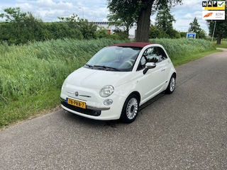 Fiat 500 0.9 TwinAir Lounge Cabrio Airco Leder Bekleding Pdc