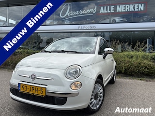 Fiat 500 4 cilinder automaat 1.2 Lounge Glazen panoramadak - Airco - Licht metalen velgen 15 inch - Elektrische ramen - Radio/ CD speler - Stuur leder - Stuur multifunctioneel