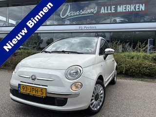 Fiat 500 4 cilinder automaat 1.2 Lounge Glazen panoramadak - Airco - Licht metalen velgen 15 inch - Elektrische ramen - Radio/ CD speler - Stuur leder - Stuur multifunctioneel
