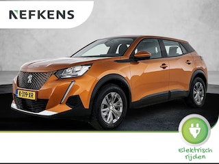 Peugeot 2008 SUV EV Active 50 kWh 136pk | Navigatie via Apple Carplay / Android Auto | Climate Control | Cruise Control | Parkeersensoren | Bluetooth | DAB+ radio | Keyless start | Automatisch dimlicht | Regensensor | Multifunctioneel lederen stuurwiel | 16" lichtmetalen velgen |