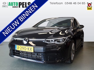 Volkswagen Golf 1.5 eTSI 2x R-Line automaat, 131pk!! Navigatie, Apple Carplay, Clima controle, Cruise controle, Sportstoelen R line, Elek ramen V/A, Parkeersensoren V/A, Xenon verlichting, Zwarte hemel, Lm velgen 17'', Full options, Nederlandse Bovag afleverpakket 695,-