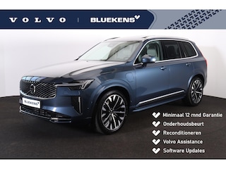 Volvo XC90 T8 Recharge AWD Ultra Bright - Luchtvering - Panorama/schuifdak - IntelliSafe Assist & Surround - 360º Camera - Bowers & Wilkins audio - Adaptieve LED koplampen - Verwarmde voorstoelen, stuur & achterbank - Parkeersensoren voor & achter - Elektr. bedienb. voorstoelen met geheugen - Geventileerde voorstoelen - Head up display - Draadloze tel. lader - Extra getint glas - Inklapbare trekhaak - 21' LMV