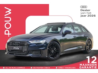 Audi A6 Avant 40 TFSI 204pk S Edition | Panoramadak | Trekhaak | Camera | Elec. Voorstoelen | HD Matrix | Optiek Zwart