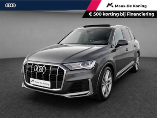 Audi Q7 55 TFSIe 280kW/381PK quattro S Line · Panoramadak · Trekhaak · Luchtvering · 360gr camera · Dodehoeksensor · 21'' · Servosluiting · Adaptive Cruise Control ·