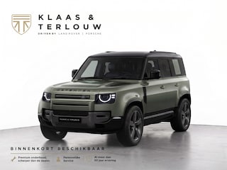 Land Rover Defender 110 2.0 P300e 110 X-Dynamic SE | NP € 111.048,- | Elec Stoelen | Trekhaak | Cold Clima Pack | Schuifkanteldak |