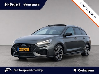 Hyundai i30 Wagon N Line Sky 1.5 T-GDi MHEV 160pk | SCHUIF/KANTELDAK | N-LINE PACK | 1e EIGENAAR! | 18'' 2-TONE LM-VELGEN |