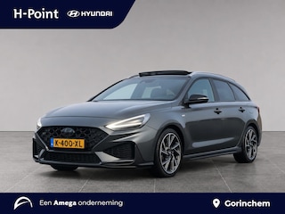 Hyundai i30 Wagon N Line Sky 1.5 T-GDi MHEV 160pk | SCHUIF/KANTELDAK | N-LINE PACK | 1e EIGENAAR! | 18'' 2-TONE LM-VELGEN |