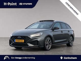 Hyundai i30 Wagon N Line Sky 1.5 T-GDi MHEV 160pk | SCHUIF/KANTELDAK | N-LINE PACK | 1e EIGENAAR! | 18'' 2-TONE LM-VELGEN |