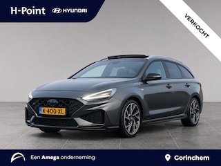 Hyundai i30 Wagon N Line Sky 1.5 T-GDi MHEV 160pk | SCHUIF/KANTELDAK | N-LINE PACK | 1e EIGENAAR! | 18'' 2-TONE LM-VELGEN |