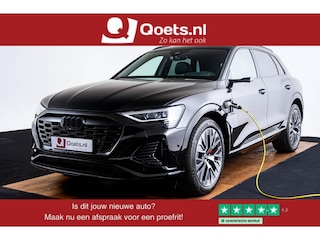 Audi Q8 e-tron 55 quattro Advanced Edition 115 kWh S line interieur - Panoramadak - Adaptieve Cruise Control - Audi virtual mirrors - Stoelverwarming vóór - Elektrisch verstelbaar stuurwiel - Uitgebreide interieurvoorverwarming -