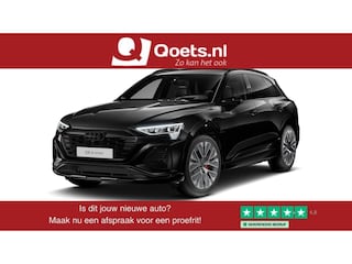 Audi Q8 e-tron 55 quattro Advanced Edition 115 kWh S line interieur - Panoramadak - Adaptieve Cruise Control - Audi virtual mirrors - Stoelverwarming vóór - Elektrisch verstelbaar stuurwiel - Uitgebreide interieurvoorverwarming -
