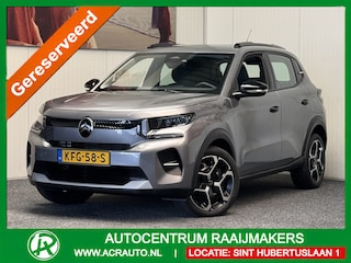 Citroën C3 1.2 TURBO PLUS 100PK NIEUW MODEL 2025 50 STUKS OP VOORRAAD !!! NAVIGATIE VIA APPLE CARPLAY/ANDROID CRUISE CONTROL AIRCO BLUETOOTH TELEFOON RIJSTROOKSENSOREN PDC ZEER MOOI !!