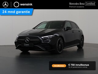 Mercedes-Benz A-klasse 180 Star Edition AMG Line | elektrisch glazen panorama-dak | Night pakket | 19" AMG Velgen | Multi-beam |