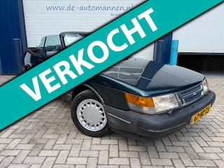 Saab 900 Cabrio 2.0 ep Turbo 140pk / LEER / AIRCO / APK 10-27 / VOOR MEER INFO GRAAG BELLEN