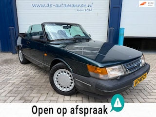 Saab 900 Cabrio 2.0 ep Turbo 140pk / LEER / AIRCO / APK 10-27 / VOOR MEER INFO GRAAG BELLEN