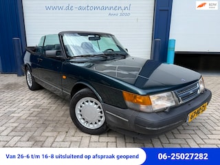 Saab 900 Cabrio 2.0 ep Turbo 140pk / LEER / AIRCO / APK 10-27 / VOOR MEER INFO GRAAG BELLEN