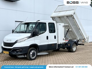 Iveco Daily 35C16 3.0 Kipper Dubbele Cabine Dubbellucht 3,5t Trekhaak 6 Stoelen Airco Cruise Control Benne Tipper